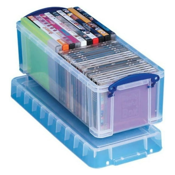 Really Useful 6.5 L Storage Box, Clear (6.5C)