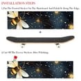 thumbnail image 2 of Honeybee Skateboard Grip Tape Pack of Two, Emery Surface, PVC Backing, 8.8x32.6in/22.4x83cm, 2 of 5