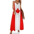 thumbnail image 2 of Flag of Canada Sleeveless Dress Elegant gown women's summer dress women's evening dresses, 2 of 6