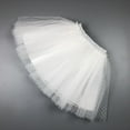 thumbnail image 4 of QATAINLAV Layered Tutus for Girls Birthday Dance Tulle Tutu Skirts Halloween Party Baby Kids Dress White 8 Years Birthday Gifts, 4 of 5