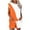 Orange, variant on Htigea Womens Loungewear Set Short Sleeve Tops and Shorts 2 Piece Outfits Matching Lounge Pajama Set with Pockets Today Sales Khaki,L