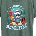 thumbnail image 3 of Lilo & Stitch - Merry Beachmas Christmas - Women's Short Sleeve Graphic T-Shirt, 3 of 5