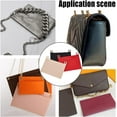 thumbnail image 6 of 3 Colors Felt Handbag Insert Liner Purse Insert Organizer Clutch Crossbody Conversion Kit with Eyelets for Kirigami Clutch Envelope Pochette Insert Shaper Card Holder Storage 4.81x5.91 Inch, 6 of 9