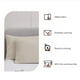 thumbnail image 5 of Fundas de almohada 2 Pack Cierre de sobre | Microfibra de poliéster cepillado suave | Fundas de almohada resistentes a la decoloración y al encogimiento 20x36 pulgadas | Blanco, Azul, Rosa, Verde,, 5 of 6