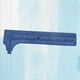 thumbnail image 1 of Mini calibrador Vernier de plástico de doble escala de 3 pulgadas y 80mm, calibrador de herramienta de medición para estudiante, precisión métrica/pulgadas: escala doble de plástico Cola calibradores a vernier, 1 of 8