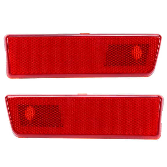 KOJEM Rear Side Marker Light Compatible with 2010-2013 Ford Transit Connect XL XLT Premium Replacement for 9T1Z15A201D Passenger Side Marker Lamp Red Lens