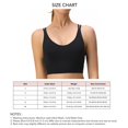 thumbnail image 4 of Sujetador Deportivo de Yoga para Mujer con Escote en U Y Almohadillas Removibles ANGGREK Otros, 4 of 6