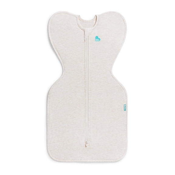 Love To Dream Swaddle Up Original Sleep Sack, 4-Way Stretch, Cotton Blend, 1.0 TOG, Straw Heather, Medium