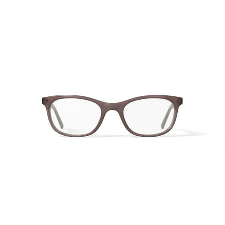 Flower Women's FLR6003 Prescription Eyeglasses with Case, Nude