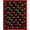Black, Pattern 4, variant on ODIKA 4'x6' Machine Washable Non-Slip Area Rug, Starlit Reindeer Parade with Pine Branch Flourishes and Scripted Greeting High Traffic Rug with Pad, Black, 628787