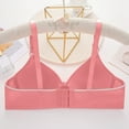 thumbnail image 4 of Wirefree Support Bras For Women, Full Coverage No Underwire, Adjustable Straps For Custom Fit, Ultra Soft Breathable Fabric Watermelon Red 38B Size, 4 of 4