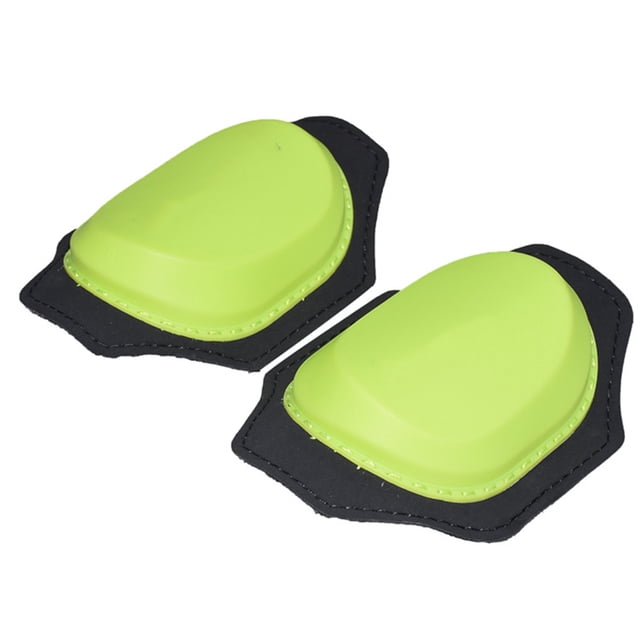 Xingzhi 1 Pair Professional Motorcycle Racing Kneepads Portable Scratch Proof Adjustable Knee Slider Protectors Protective Gears Green