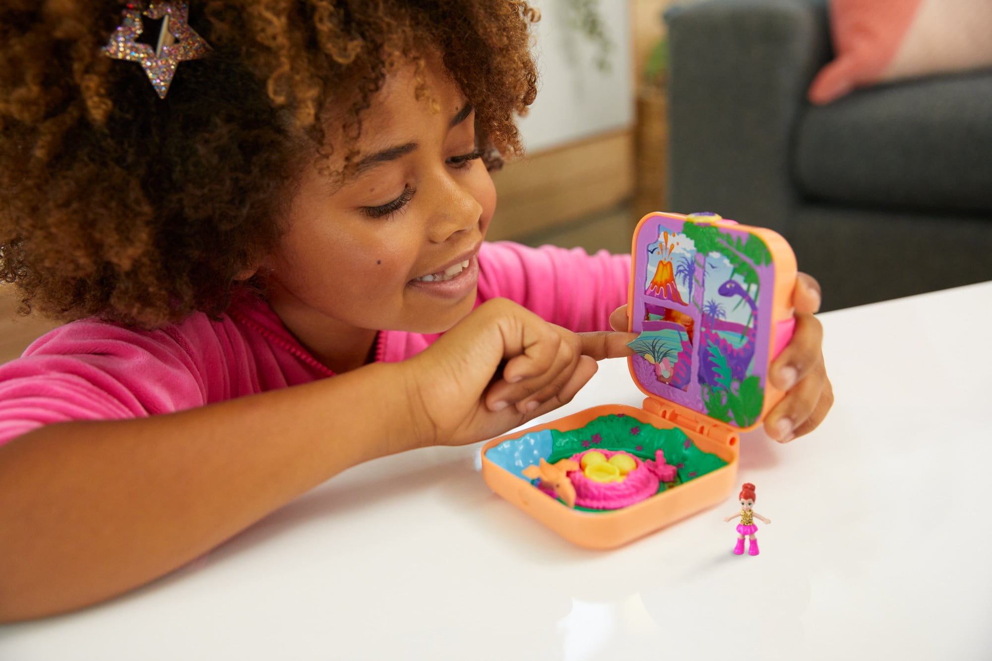 polly pocket dinosaur