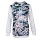 thumbnail image 4 of Sudadera con Capucha Floral Manga Larga Moda Casual Apariencia Atractiva Mujer METRO, 4 of 8