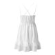 thumbnail image 5 of Vestido de encaje con estampado de honda sin mangas con cuello en V de playa informal de verano para mujer Fridja  hjkh5241, 5 of 5