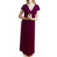 thumbnail image 1 of Vestido Largo Tipo Bata Cruazado Cintilla Formal Abierto THE DIFFERENT SOCIETY Side B collection Vestido largo, Tipo Bata con abertura y Tirante, Para Toda Ocasión., 1 of 4