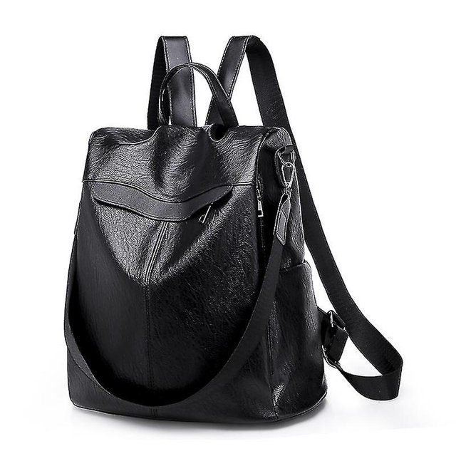 Mochila escolar multifuncional LANNMXG de cuero ligero