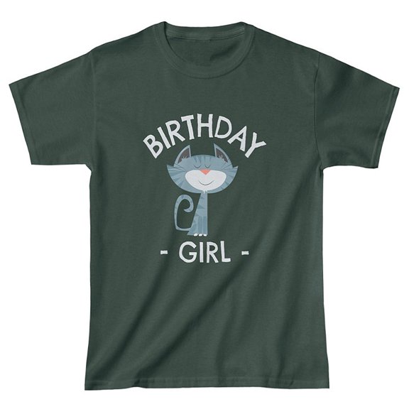 Birthday Girl Shirt Happy Birthday Shirt Kitten Birthday Shirts Birthday Girl Clothes