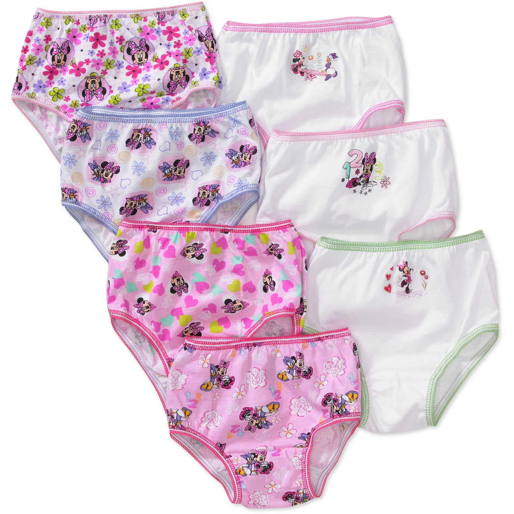 Hello Kitty Toddler Girl Underwear, 7-Pack - Walmart.com