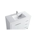 thumbnail image 3 of VSB 42" Single Sink Right door Freestanding Bath Vanity in White with White countertop, 3 of 4
