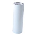 thumbnail image 2 of AMLESO Sublimation Straight Blank White for Heat Transfer, Stainless Steel Coffee Cup 20oz, 2 of 8