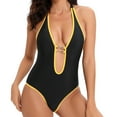 thumbnail image 1 of Traje de baño de una pieza para mujer, conjuntos de bikini para mujer, conjunto de bikini de moda para mujer, traje de baño de dos piezas, traje de baño de una pieza, traje de baño de playa sin espald, 1 of 8