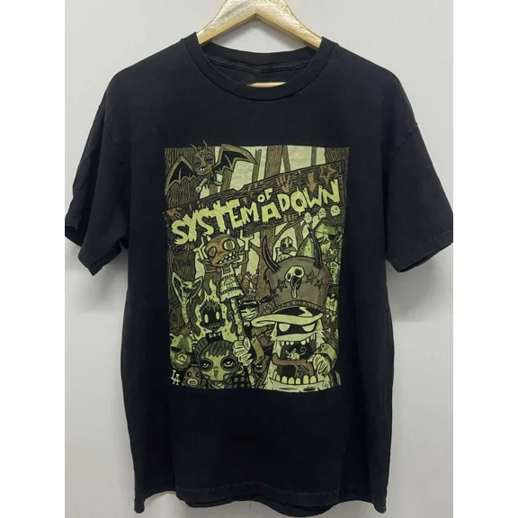 CLASSIC System of a Down Band Album Vintage Adult Unisex T-Shirt All Size MC385