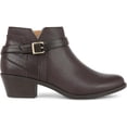 thumbnail image 2 of Vionic Women's Farrah Ankle Boots Chocolate Ganache Leather 6.5M, 2 of 5