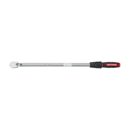 Craftsman CMMT99434, 1/2 inch Drive Adjustable Micrometer Torque Wrench