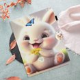 thumbnail image 3 of Universal 8 Inch Tablet Case, Dteck Portable Protective Folio Stand Case for 7.5 -8.5 Inch Tablet, Cute Pattern Kids Case for Samsung Tab A 8.0/Fire HD 8/iPad mini/Lenovo M8/All 8 inch Tablet,Bunny, 3 of 5