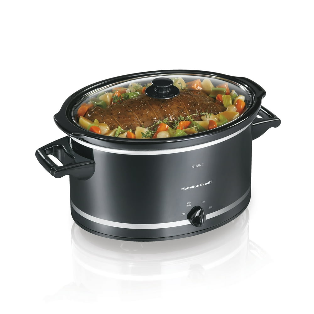 Hamilton Beach 8 Quart ExtraLarge Capacity Slow Cooker Model 33183