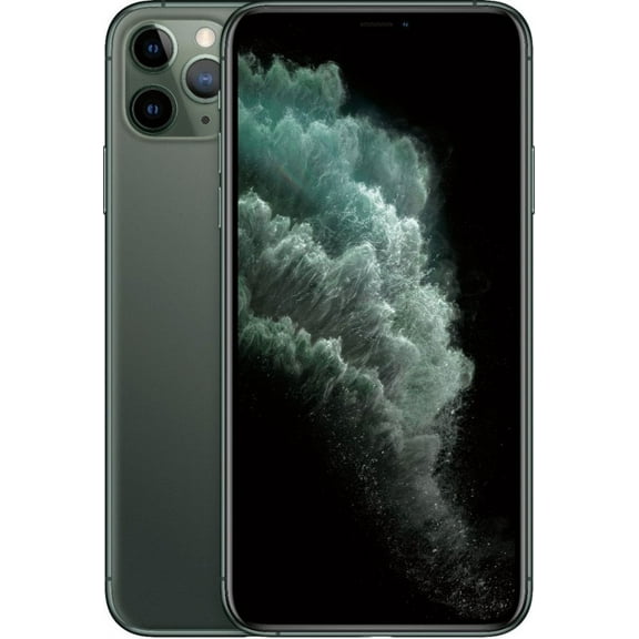 Restored Apple iPhone 11 Pro Max 256GB Midnight Green LTE Cellular Sprint MWG92LL/A (Refurbished)