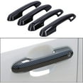 thumbnail image 4 of Riwesomey 4 Uds cubierta de la manija cerradura de la puerta tapa de decoración cromada manijas embellecedor exterior del coche accesorios de repuesto Ventana automotriz Riwesomey VI021347-00B, 4 of 6