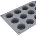 thumbnail image 2 of Pavoni GG040 Ricotta Silicone Baking Mold Freezing Mould with 15 Cavities, Each 1.67 Inch Diameter x 0.91 Inch High, 2 of 9