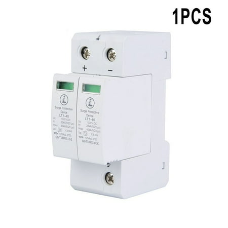 

2P Solar PV Low Voltage DIN Rail Arrester Surge Protector DC1000V 20KA-40KA