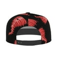 thumbnail image 3 of Snapback Hats For Men Women Tornado Flat Bill Brim Baseball Cap Printed Hat, 3 of 8