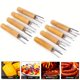 thumbnail image 2 of 8 Pcs Barbecue Corn Fork 8-piece Set Of Multi-functional Fruit Fork Tender Meat Fork For Home Picnic Camping Halloween Christmas Wedding Birthday Party Supplies BBQ Accessories Kitchen Accessories K, 2 of 4