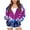 E-Purple, variant on Gpaecead Boys And Girls Tie-Dye Zip Up Hoodie Sweatshirt Long Sleeve Oversized Sweatshirt Jacket With Pockets Purple