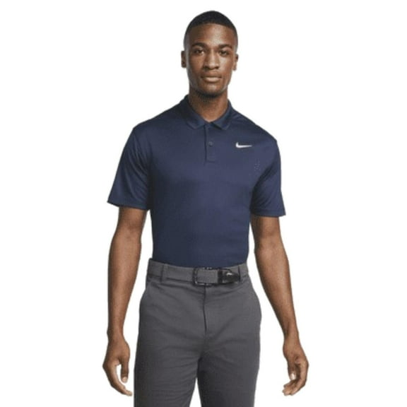 Nike Dri-FIT ADV TW Mens Golf Polo Shirt Active Navy XXL New