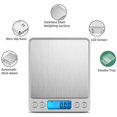 thumbnail image 4 of Escala digital de cocina, pequeña escala de joyería de 500g/0,01g, balanza de alimentos, gramo y oz de peso digital, escala de gramo digital con función de lcd/tara compatible con W Afortunado Sencillez, 4 of 5