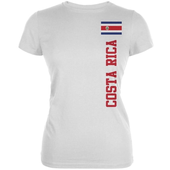 World Cup Costa Rica White Juniors Soft T-Shirt - Small