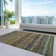 thumbnail image 6 of Addison Rugs Chantille Indoor/Outdoor Transitional Stripes Brown Washable Rectangle Rug, 2'6" x 3'10", 6 of 6