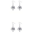 thumbnail image 4 of sweethay Pendientes de bola de discoteca, elegante, collar colgante de oreja, joyería estética, accesorios de disfraz de fiesta de baile de Type1 NO1, 4 of 6