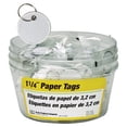 thumbnail image 1 of Hy-Ko Products KB144-BKT 1.25 in. Paper Tag- 25 Pieces, 1 of 1