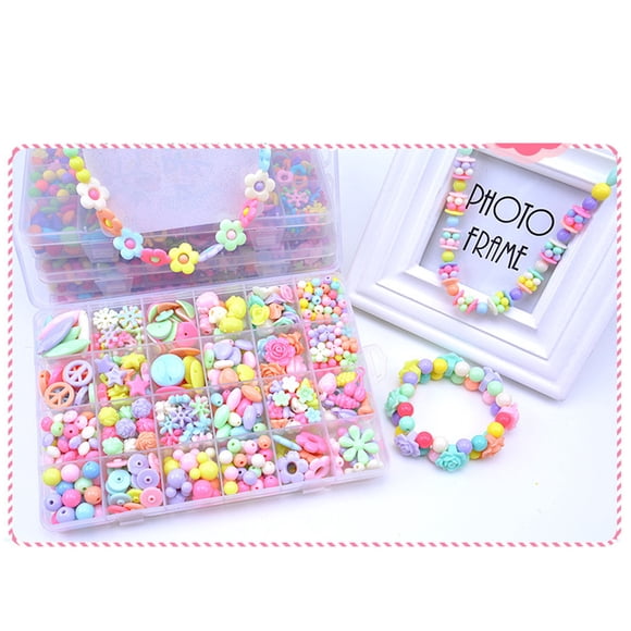 Juego de 9 piezas de joyería para niños NikouMX Kit de fabricación de pulseras