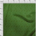 thumbnail image 3 of oneOone Rayon Green Fabric Dot Sewing Craft Projects Fabric Prints By Yard 56 Inch Wide, 3 of 4