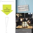 thumbnail image 6 of YIEMEEN 10 Pieces Weatherproof Metal Hanging Chain S Hooks for Planter Wind Chimes Display, 6 of 10
