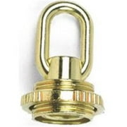 Jandorf Specialty Hardw Loop Screw Collar 1/4Ip Brass 60236