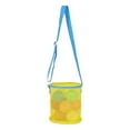 thumbnail image 2 of HZRSLY Large Capacity Beach Mesh Bag, Collector Tote with Zipper Closure, Adjustable Shoulder Strap Beach Bag, 2 of 8