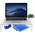 thumbnail image 4 of Sorbus Acrylic Monitor Stand: Laptop Riser with Handles, Keyboard Cover, Display Tray, 4 of 7